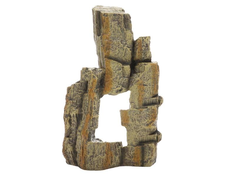 Hobby Terraristik Dekorfelsen Fossil Rock, 16 x 7 x 24 cm Dekoratives Gestein