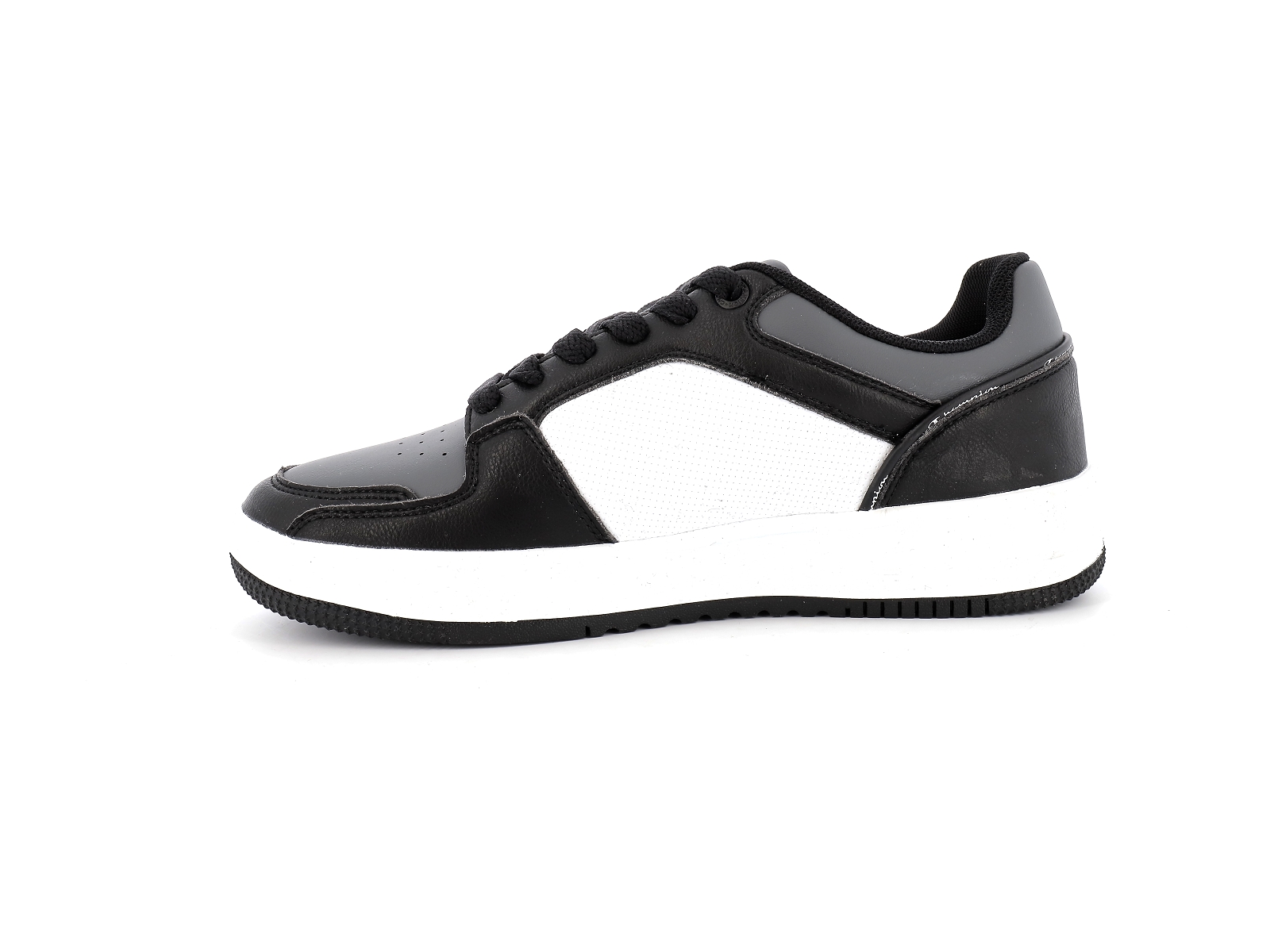 Champion-S21727 Matières combinées Noir Gris