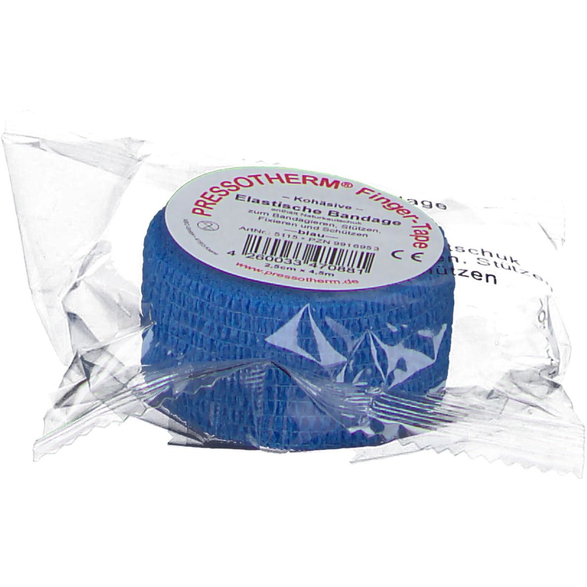 PRESSOTHERM® Finger-Tape 2,5 x 4,5 cm blau