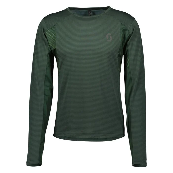 Scott Herre Mellemlag Trail Run Long Sleeve Grøn