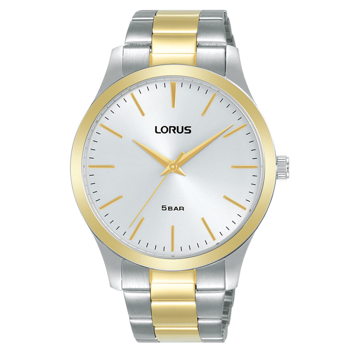 Montre Lorus classique acier bicolore
