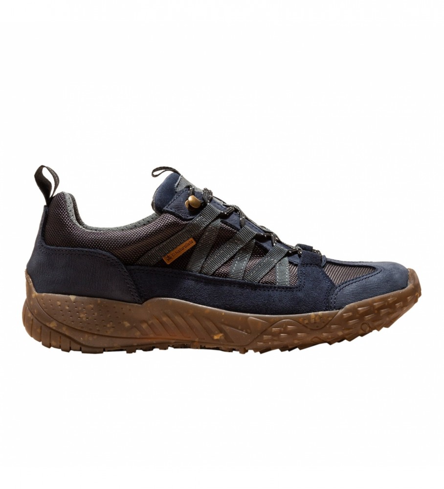 Sapatos de couro Naturalist N5621 Azul Marinho