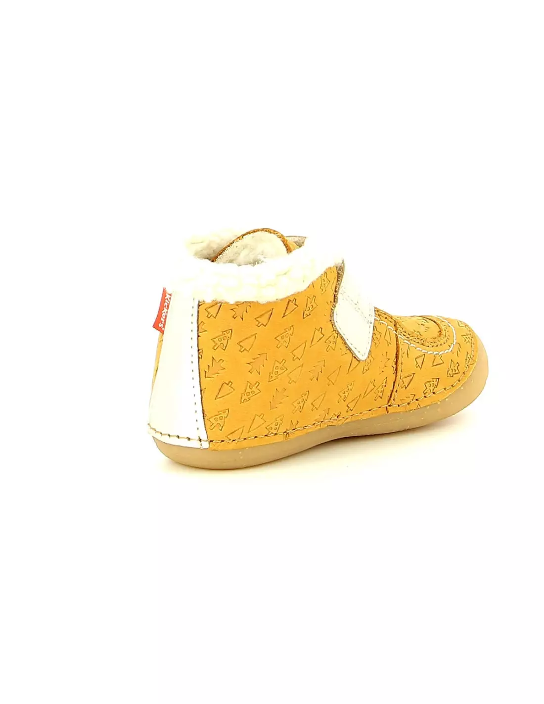 KICKERS SO SCHUSS - Bottes Jauneorfantaisie