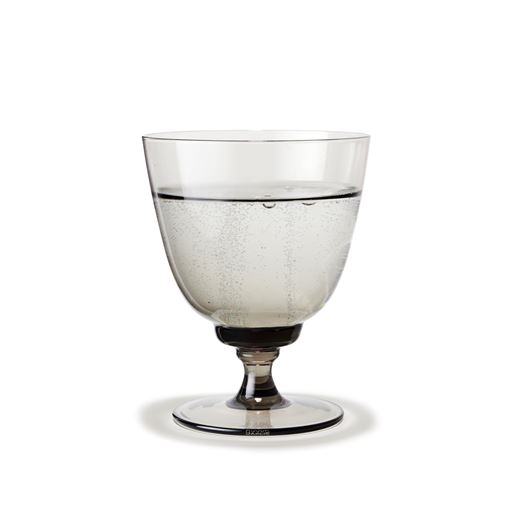 Holmegaard Flow Glas På Fod, Smoke, 35 cl