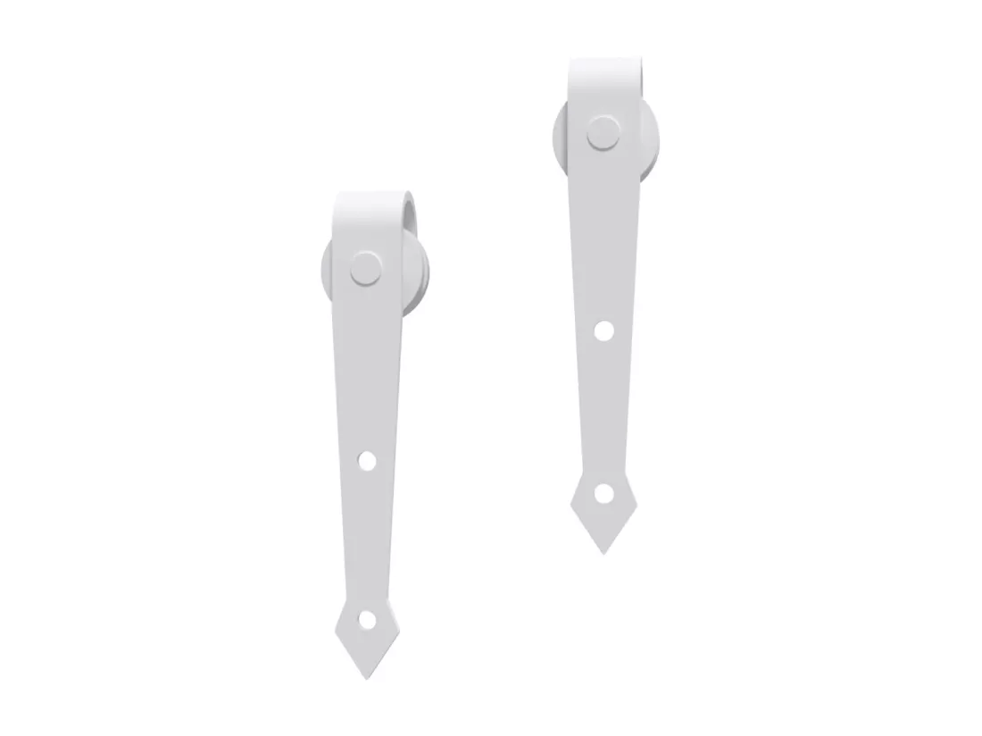 Porte coulissante et kit de quincaillerie 70x210 cm pin massif
