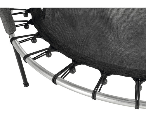 EXIT Tiggy junior trampoline met veiligheidsnet Ø 140 cm grijs