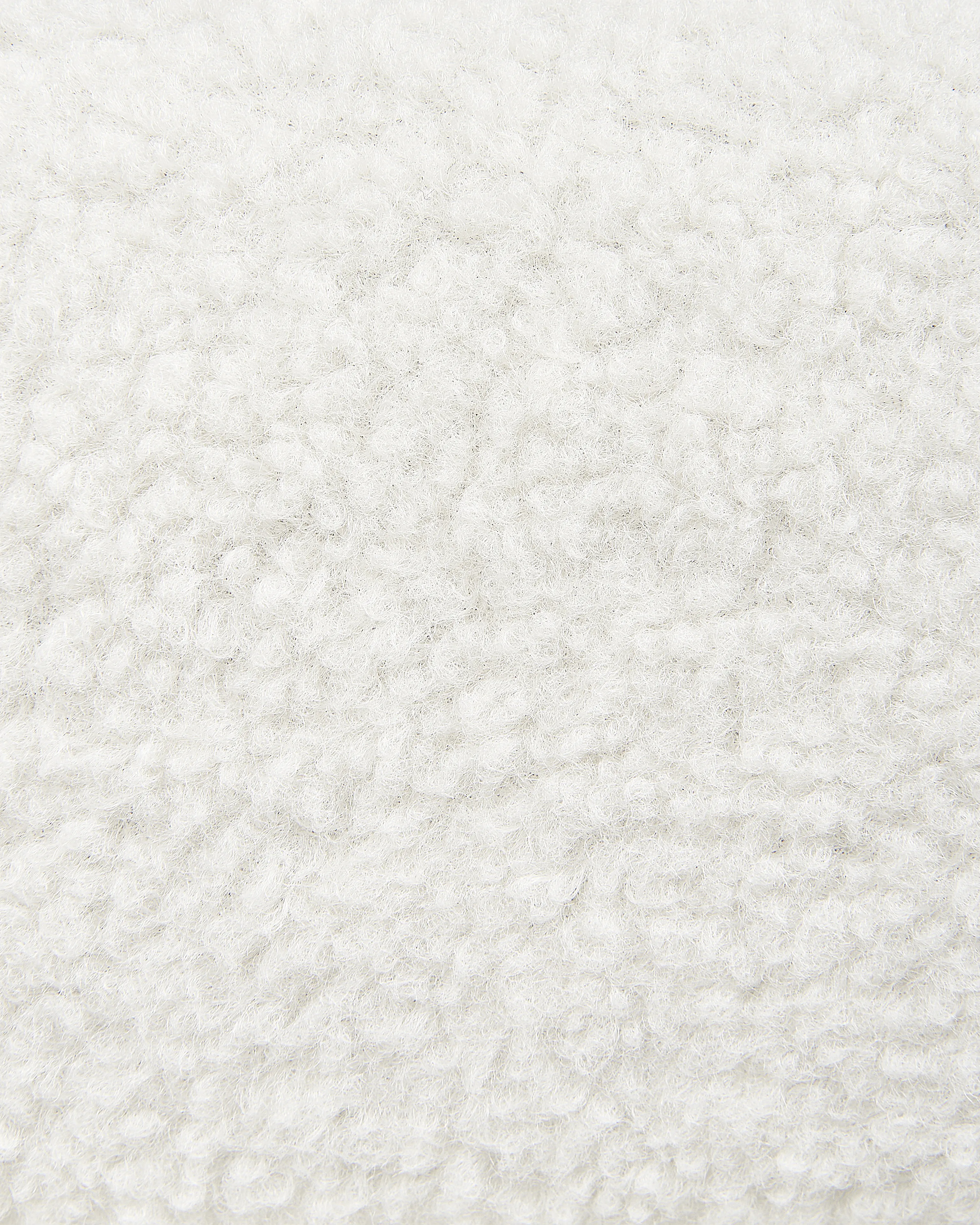 Fauteuil DRAMMEN Bouclé Wit