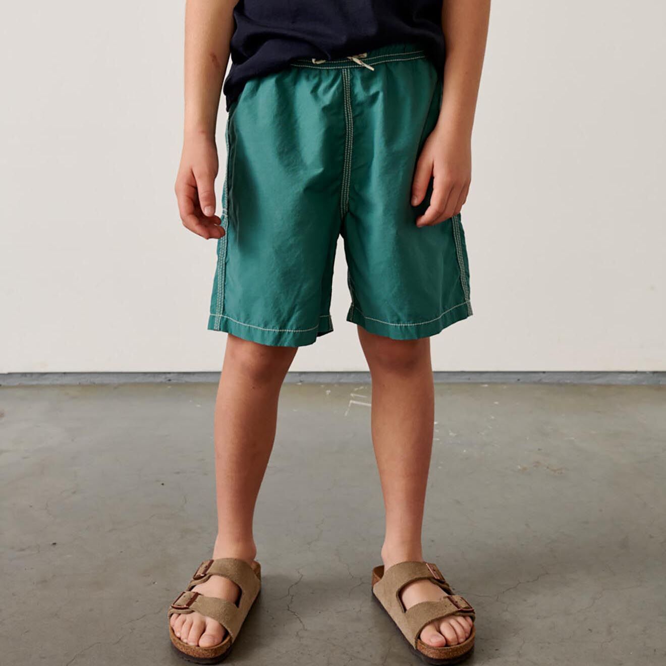 Bellerose Short de bain Lazo vert