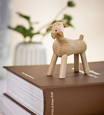 Kay Bojesen Holzfigur - Hund Tim - 8 cm - Eiche