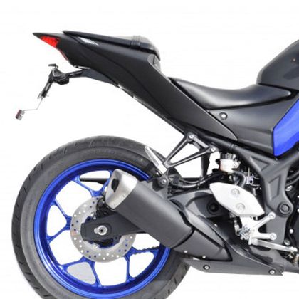 Support de plaque Top Block YAMAHA MT 03 2020 - Noir