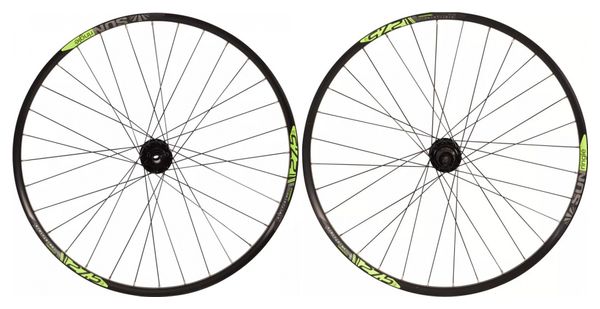 Paire de Roues Sun Ringlé Duroc 30 27.5'' | Boost 15x110mm/ 12x148mm | 6 Trous