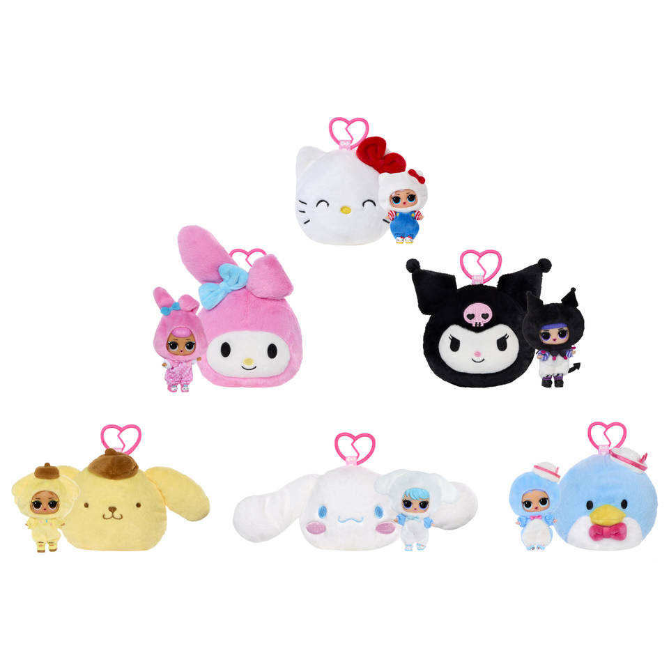 L.O.L. Surprise! loves Hello Kitty reverse sleutelhanger