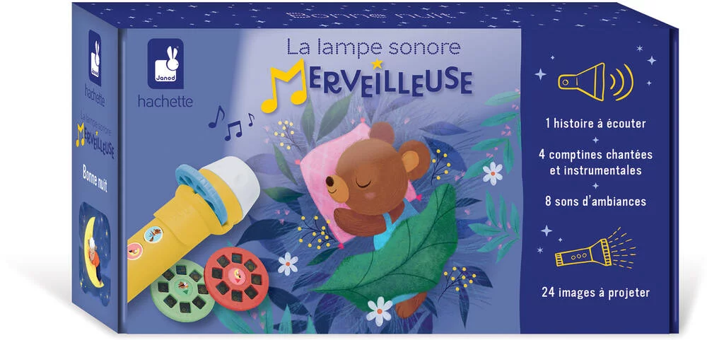 LAMPE SONORE MERVEILLEUSE - BONNE NUIT