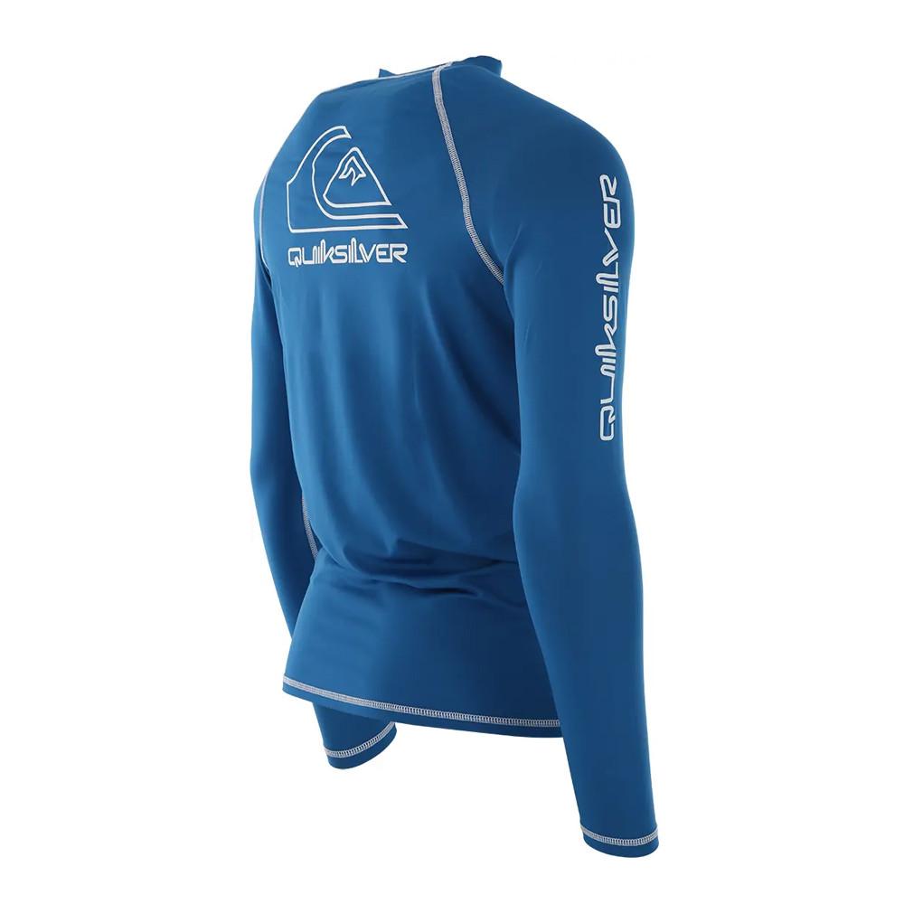 Quiksilver Lycra Manches Longues Bleu Homme Quiksilver Ontour