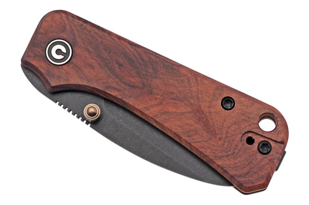 Civivi Baby Banter C19068SB-2 Wood, zakmes, Ben Petersen design