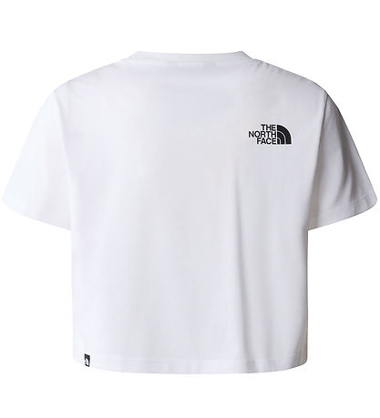 The North Face T-shirt - Crop Simple Dome - Hvid