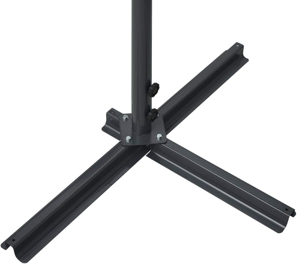 vidaXL Freistehende Markise 500x300 cm Anthrazit