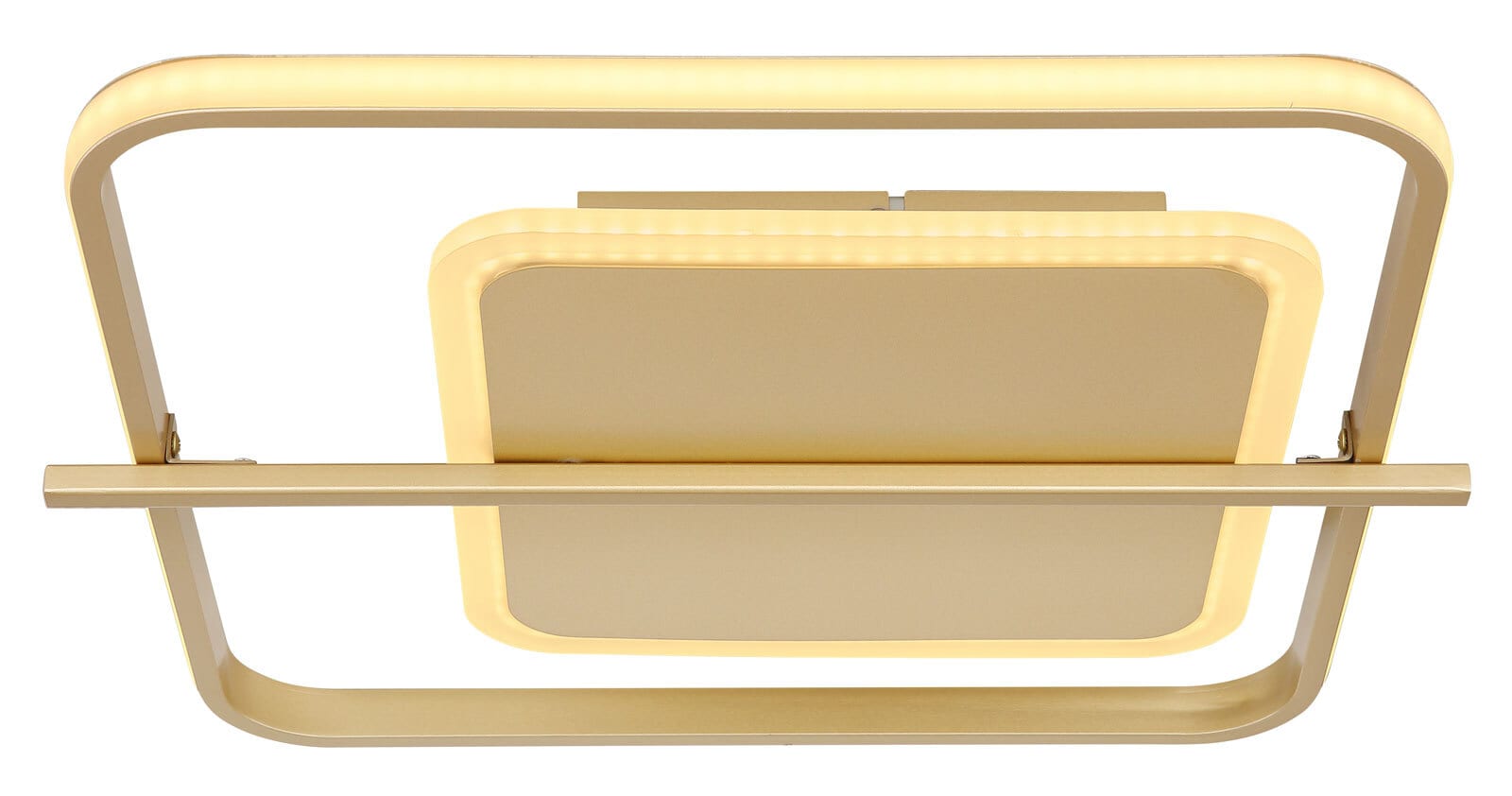 GLOBO LED Deckenlampe Reball 36x40 cm goldfarbig