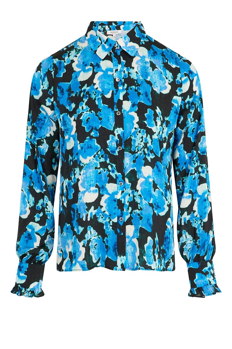 MORGAN<br>Camisa de manga comprida estampada