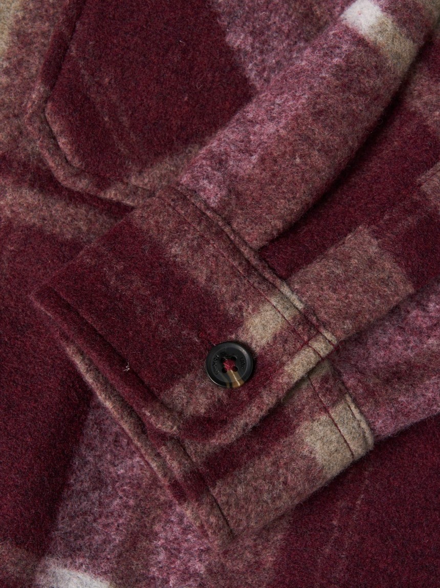 Sobrecamisa xadrez em flanela
