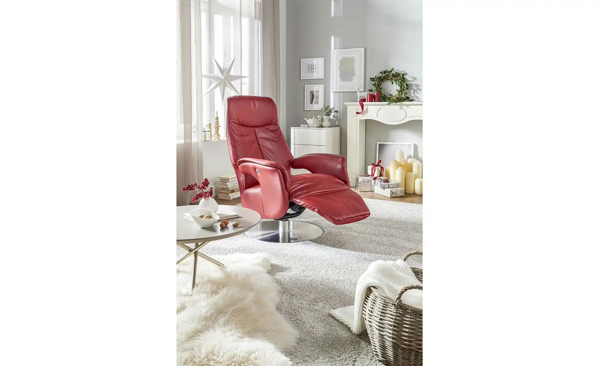 Nils Olsen Relaxsessel Leder / Kunstleder Nils
