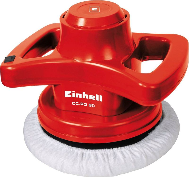 Einhell Polijstmachine CC-PO 90 - 90 W - 3.700 t/min - Ø240 mm - Incl. 2x polijstdoek (1x textiel en 1x synthetisch)
