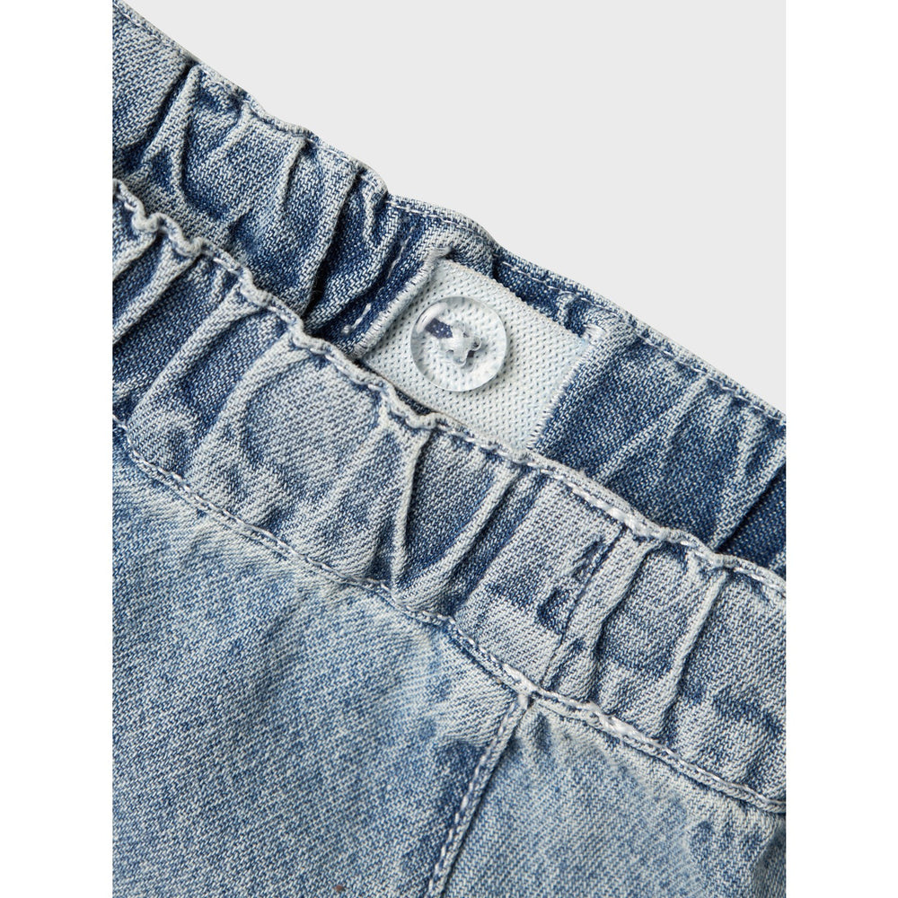Køb Lil'Atelier Medium Blue Denim Fundo Loose Jeans