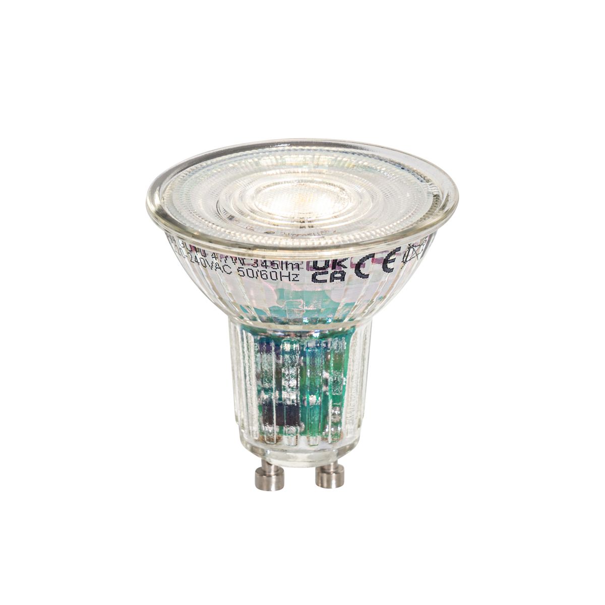 Smart GU10 50mm LED lamp helder 4.7W 345 lm 2200-4000K
