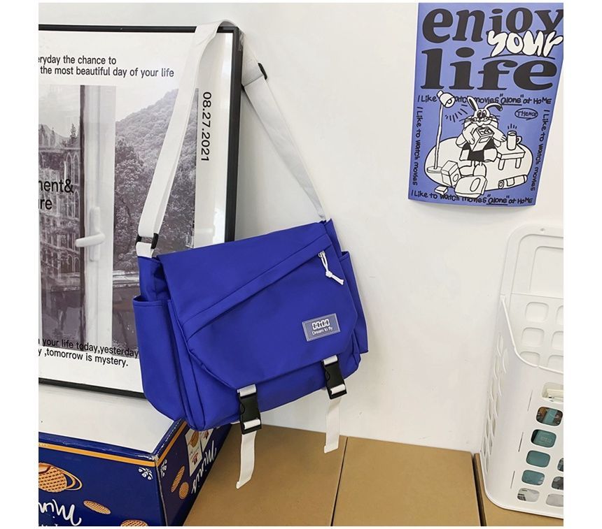 Mulgam - Nylon crossbodytas met gesp