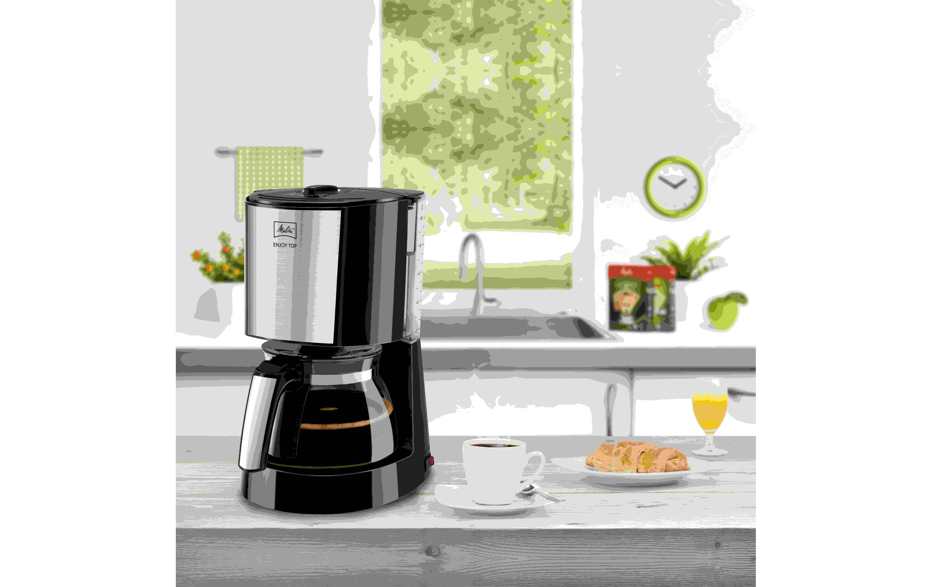 Filterkaffeemaschine Enjoy Top SchwarzFilterkaffeeautomat