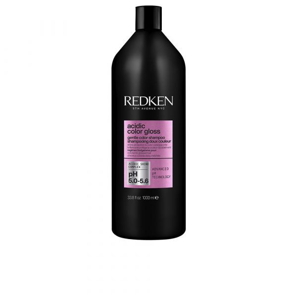 Redken Acidic Color Gloss Shampoo sem Sulfato Realça O Brilho Da Sua Cor 1000ml