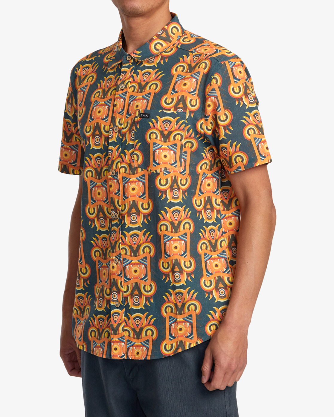 Rvca Redondo SS Cool Blue