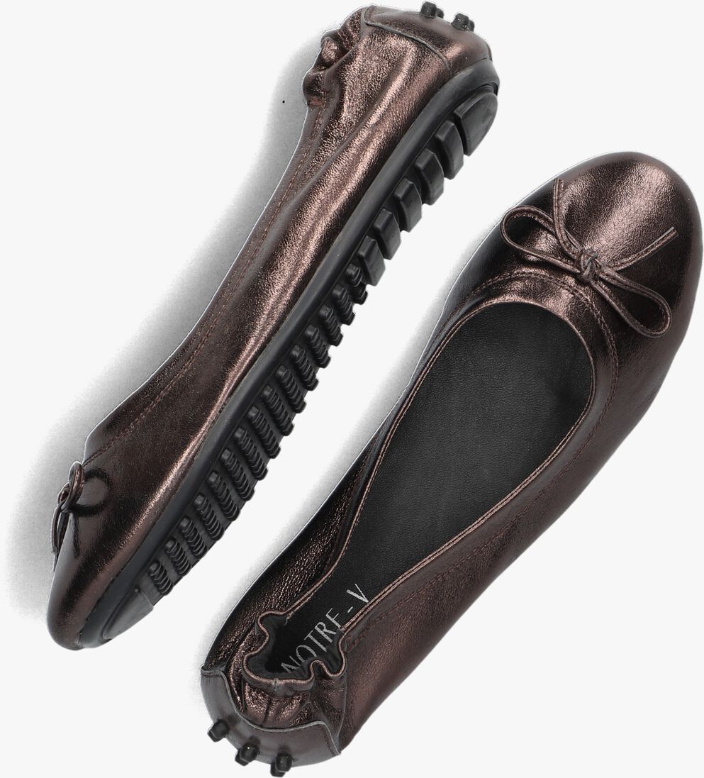NOTRE-V bronzen notre-v ballerina's kl-4528