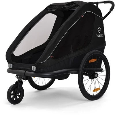 Hamax Traveller Sykkelvogn, Black/Black
