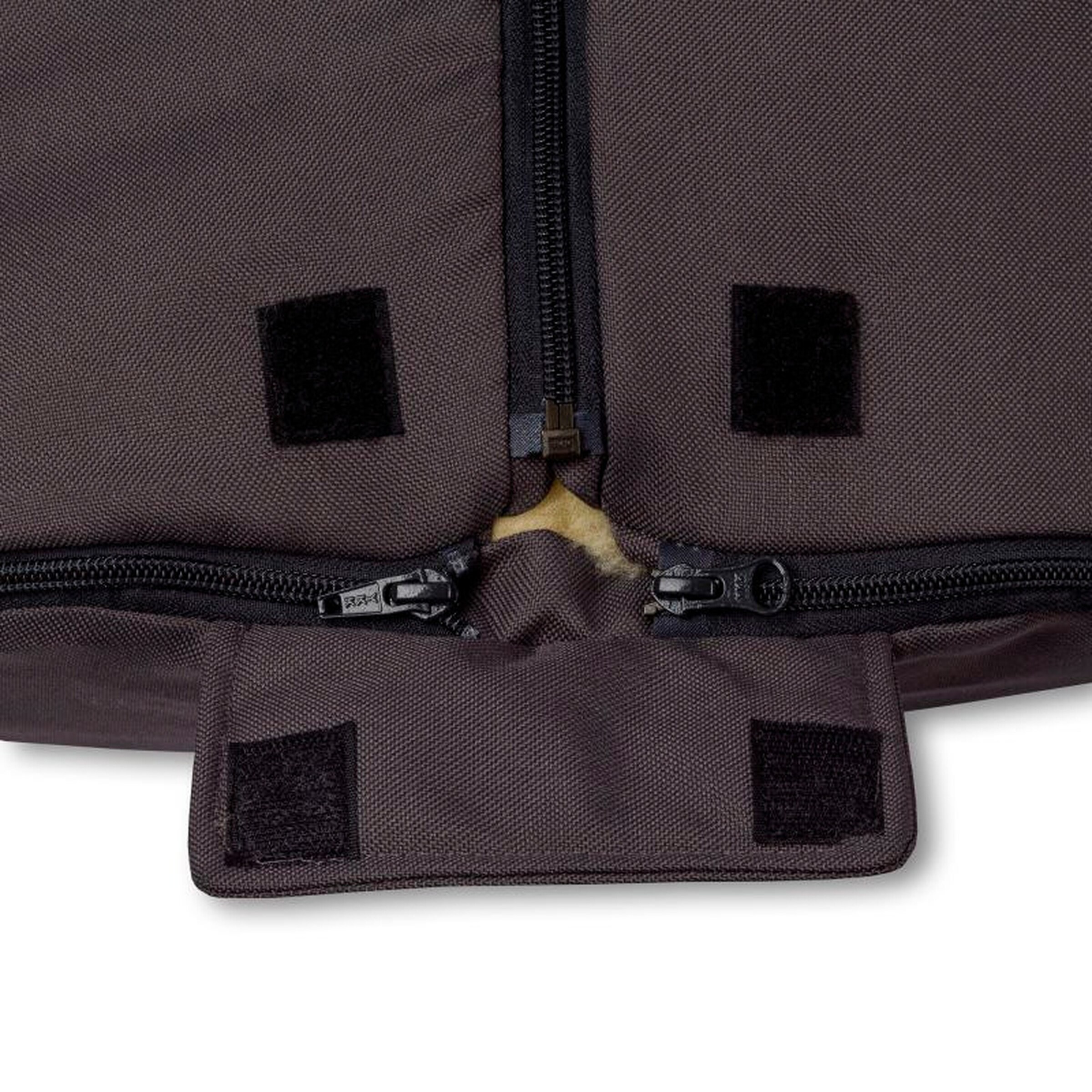 Hofbrucker Kinderwagen Lammfell-Fußsack Iglu Grau