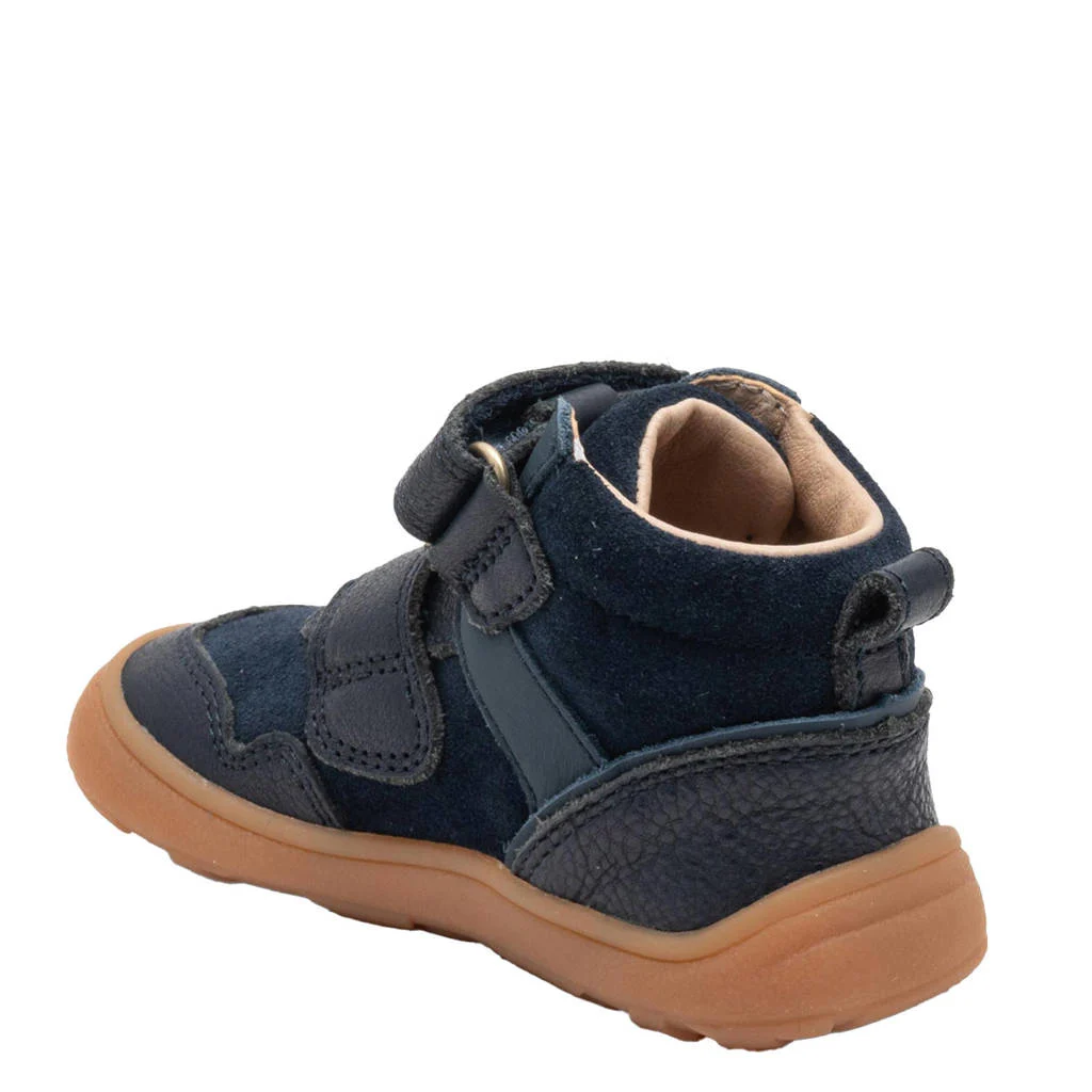 Bisgaard Barefootleren sneakers donkerblauw