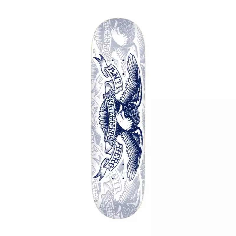 Plateau skate ANTIHERO SKATEBOARDS Copier Eagle Blanc 8.0