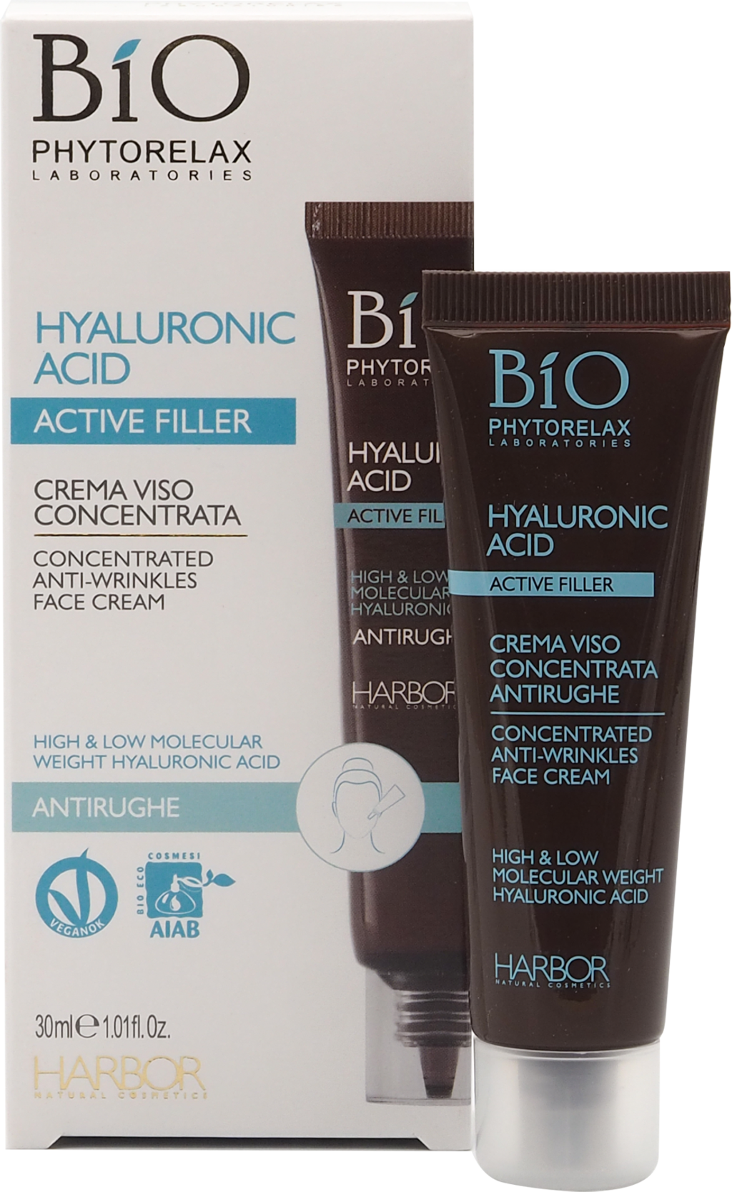 PHYTORELAX LABORATORIES  Hyaluronic Acid Concentrated Anti-Wrinkles Face Cream, 30 ml