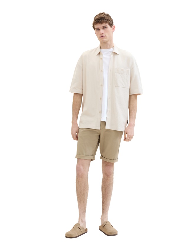 TOM TAILOR Bermudas  Sommerhose mit Paspeltasche