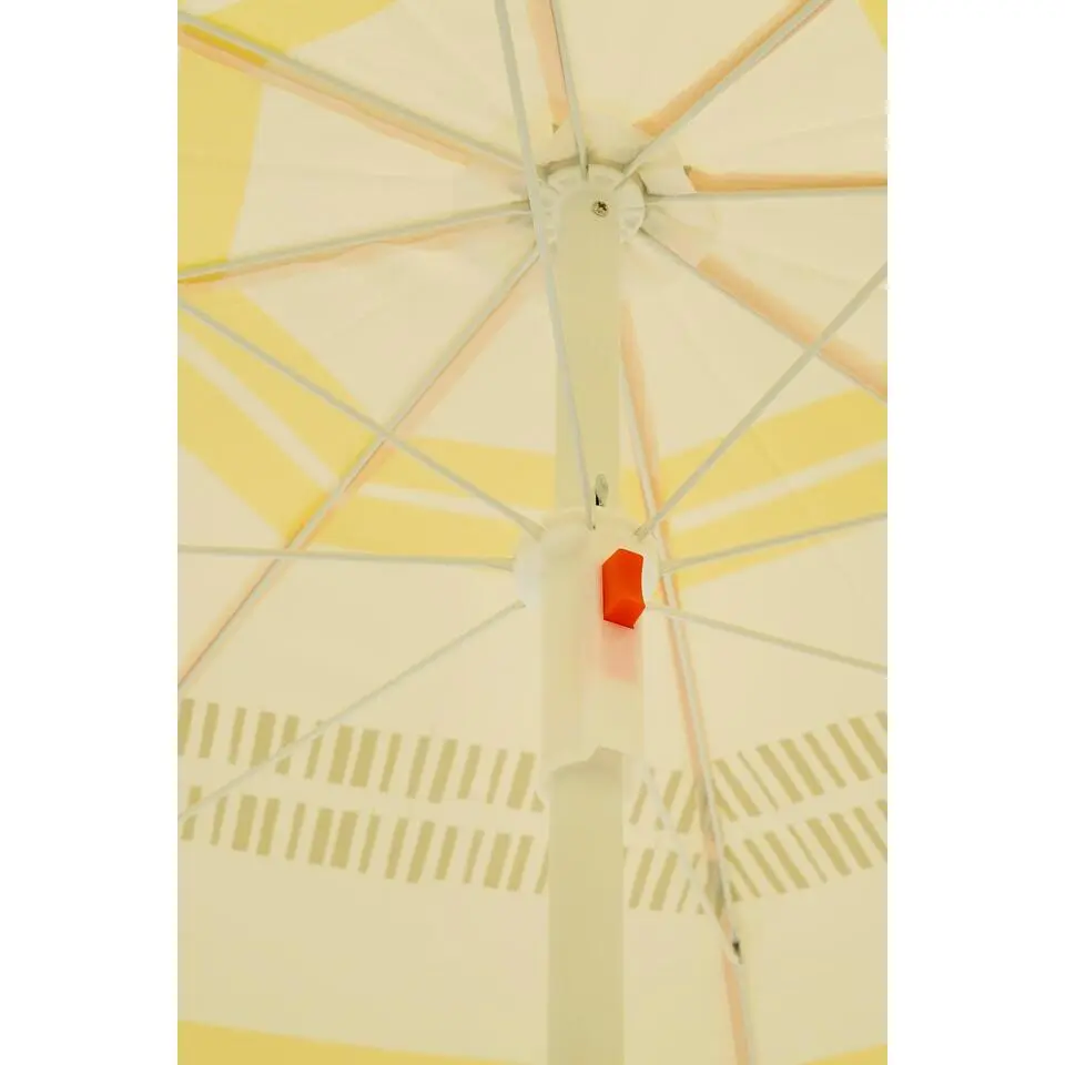 Mica Decorations Strandparasol - H180 x Ø160 cm - Geel
