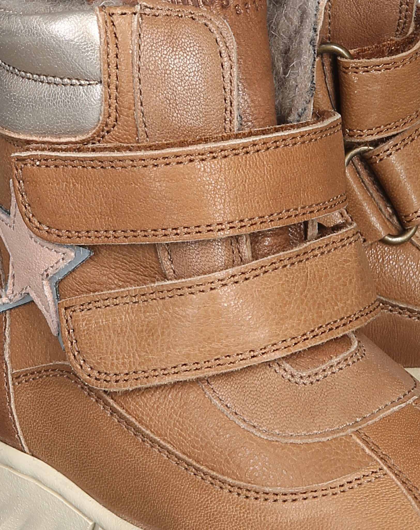 Klettstiefel EMMET TEX in tan
