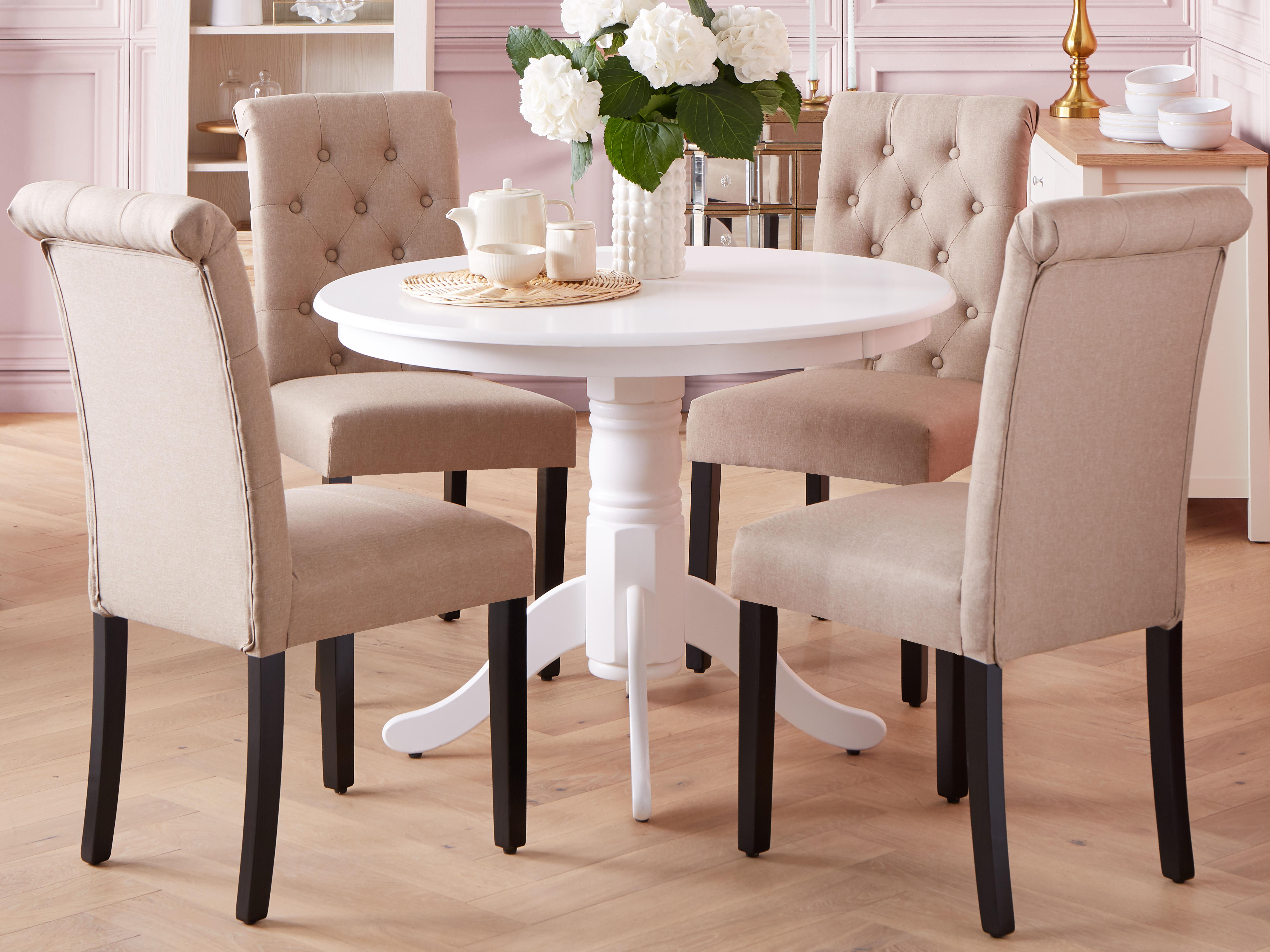 Eettafel AKRON Wit 100 cm 100 cm
