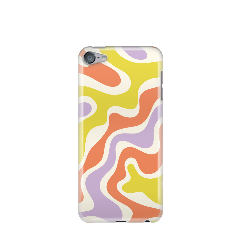 iPod Touch 7G Gummi Hülle Sonnenflow - Gelb