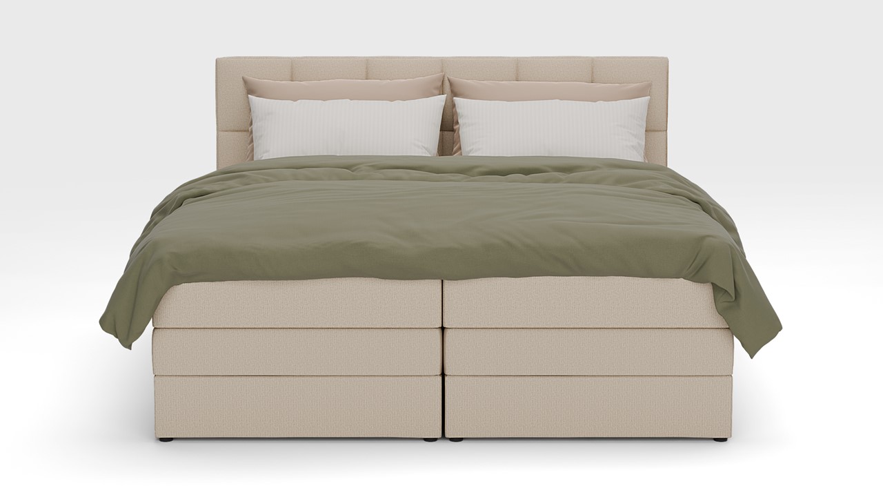 Opbergboxspring Jade - Bold touch natural