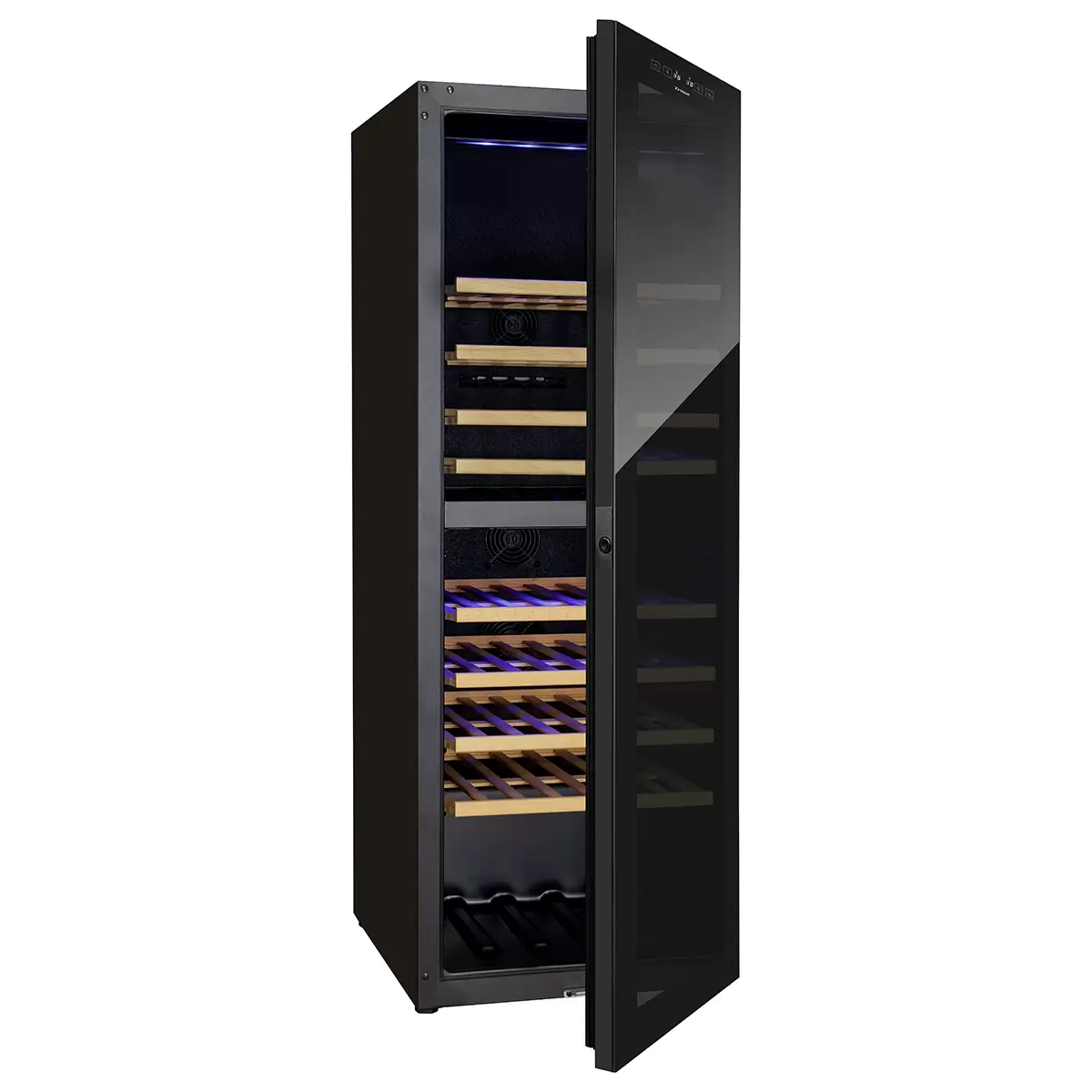 Weinklimaschrank 191 L mit Schwarz
