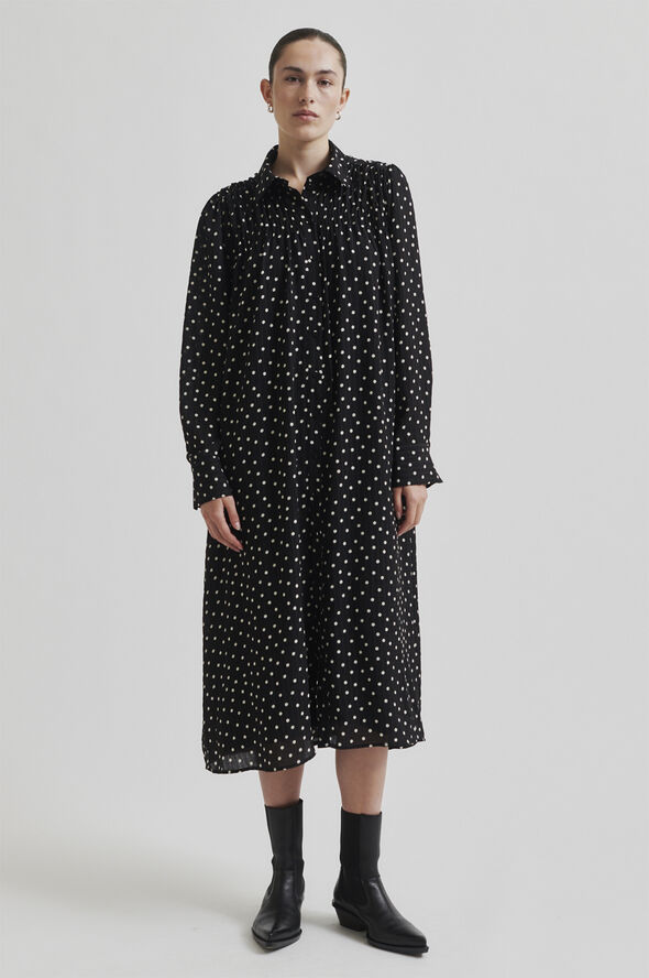 Second Female Tuva Dress Black