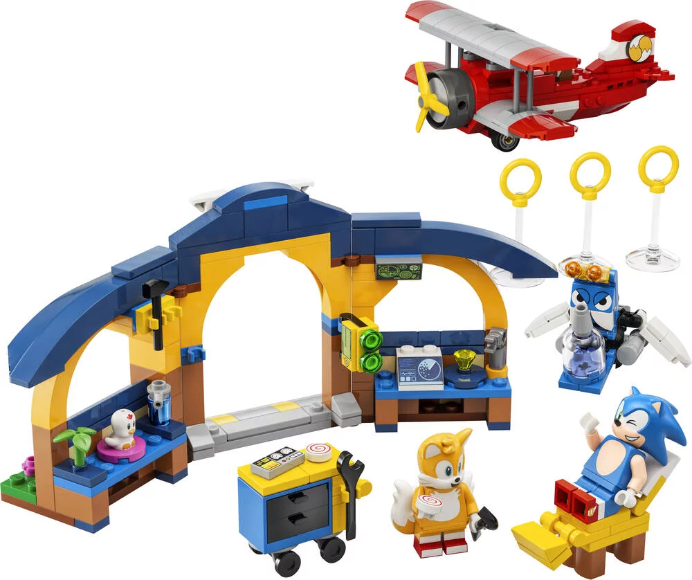LEGO®SONIC 76991 - L'AVION TORNADO ET L'ATELIER DE TAILS