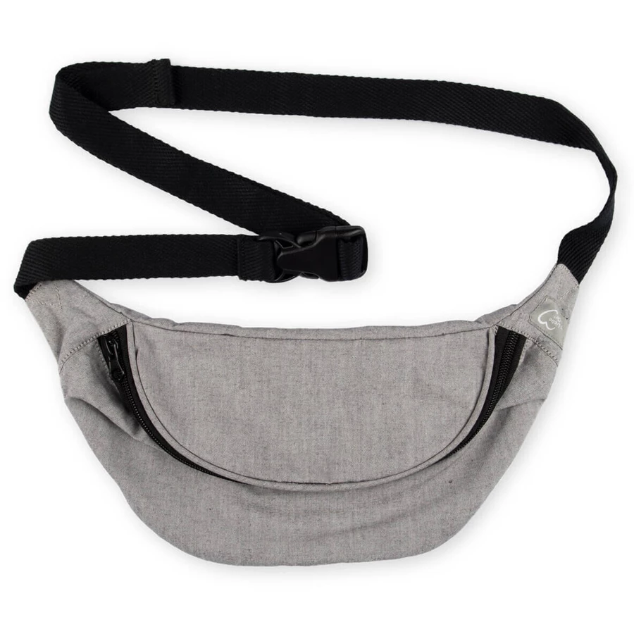 Hoppediz Hüfttasche Bauchtasche grau meliert