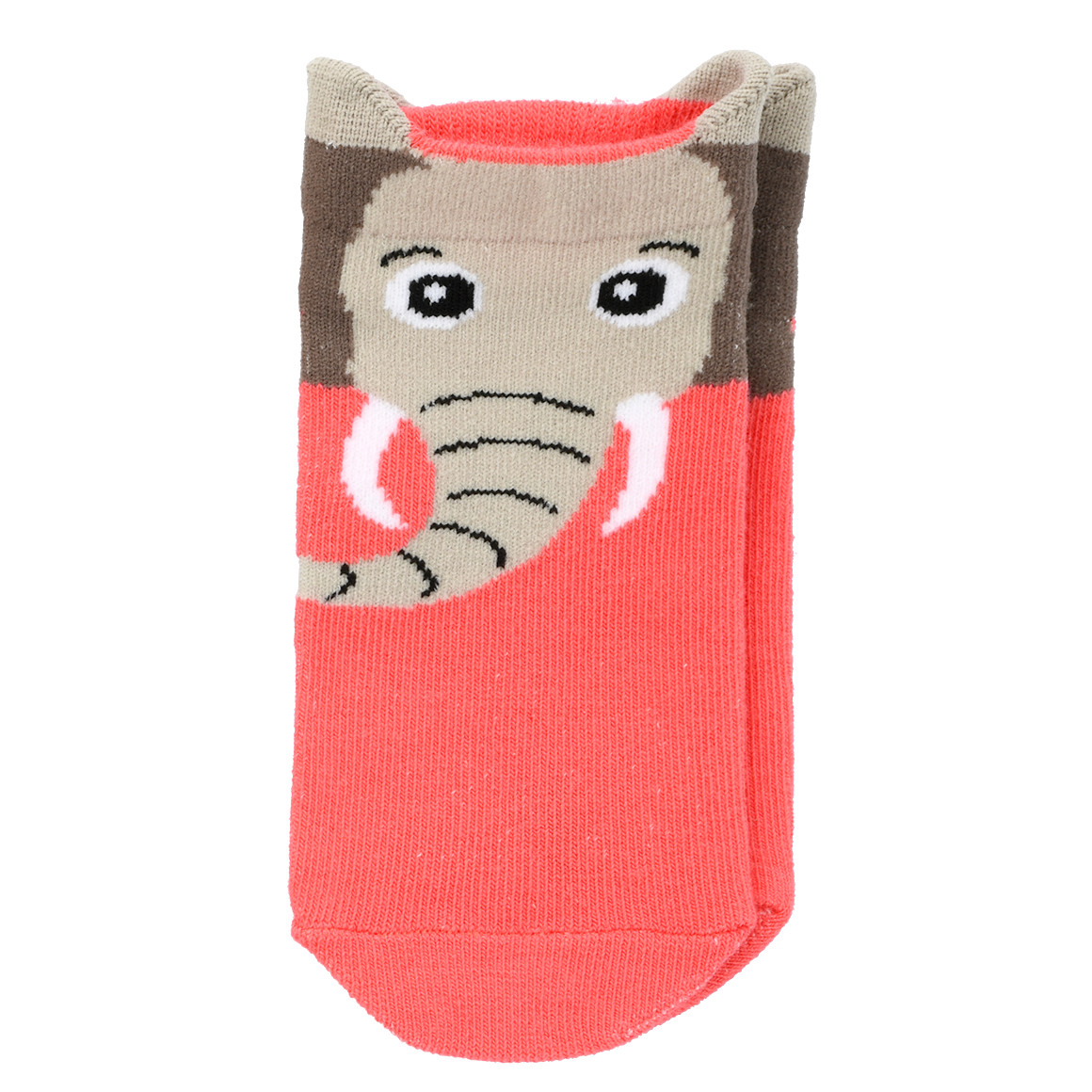 Topolino 5 Paar Kinder Sneaker mit Tier-Motiven dunkelblau / rot / creme