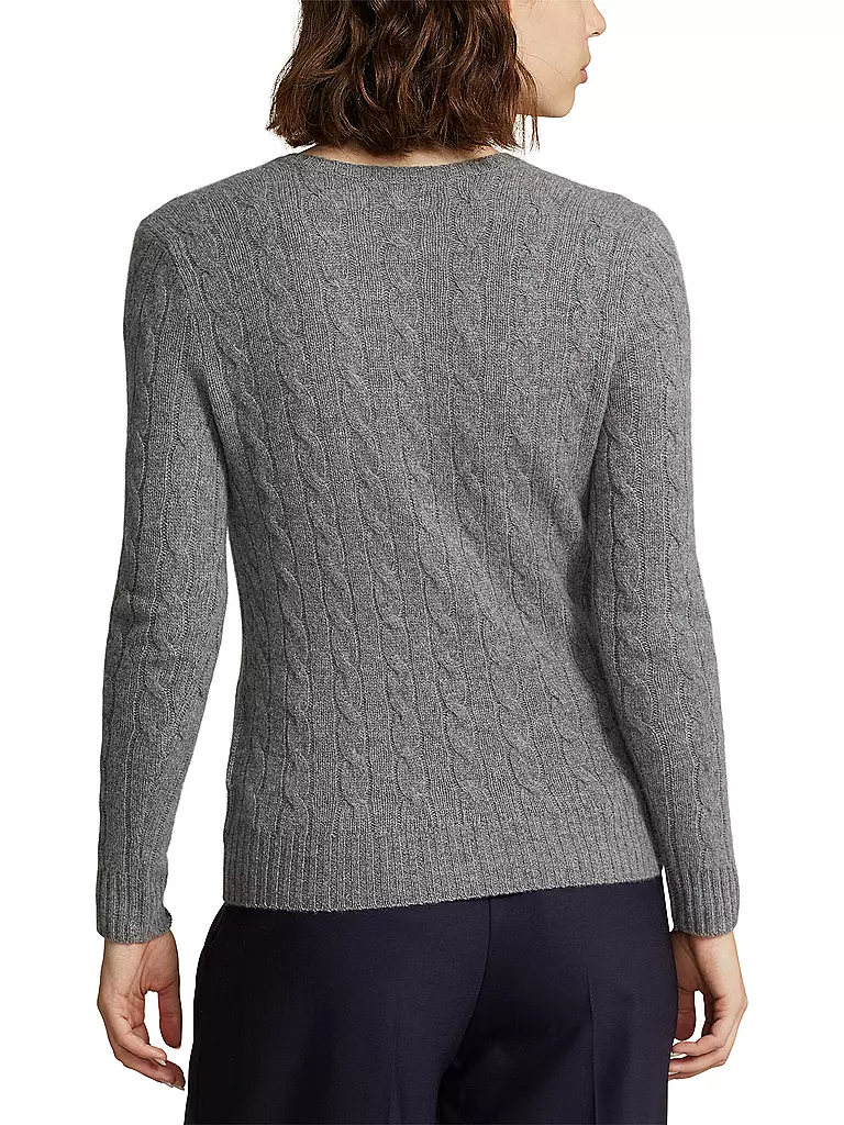 POLO RALPH LAUREN Pullover Slim Fit KIMBERLY grau